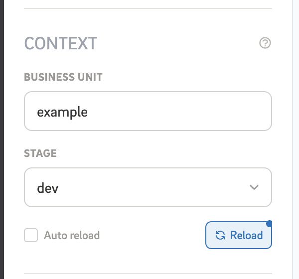 Context Selector